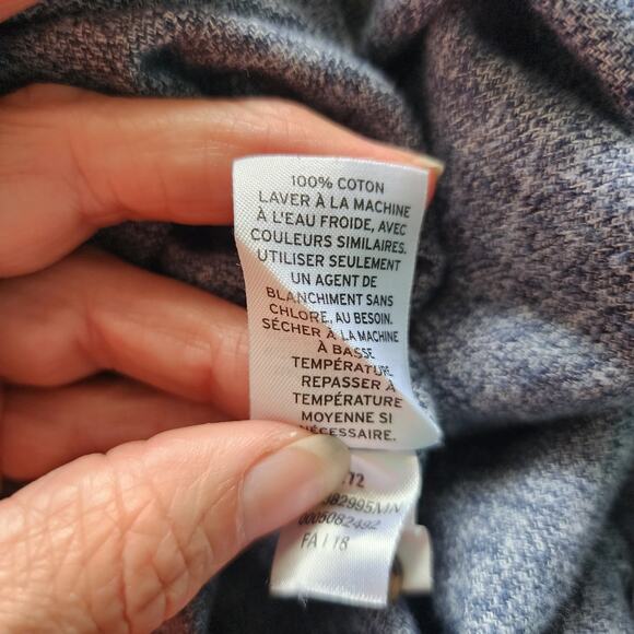 Wallin & Bros Blue Long Sleeves Button Up Slim Cut Men's Shirt Size L - Picture 4 of 4